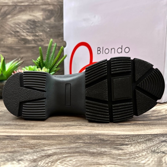 NIB Blondo Helga Waterproof Winter Chelsea Boots Red 8.5M - Picture 9 of 13